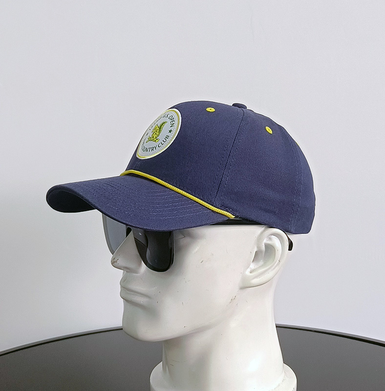 Daewen# golf cap with rope and embroidery 