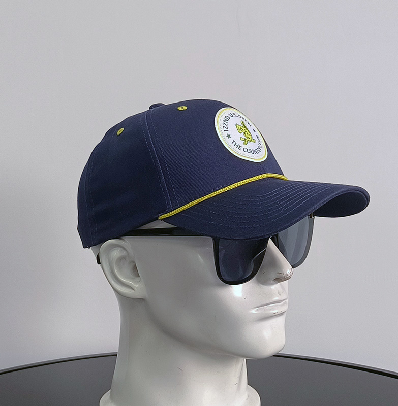 Daewen# golf cap with rope and embroidery 
