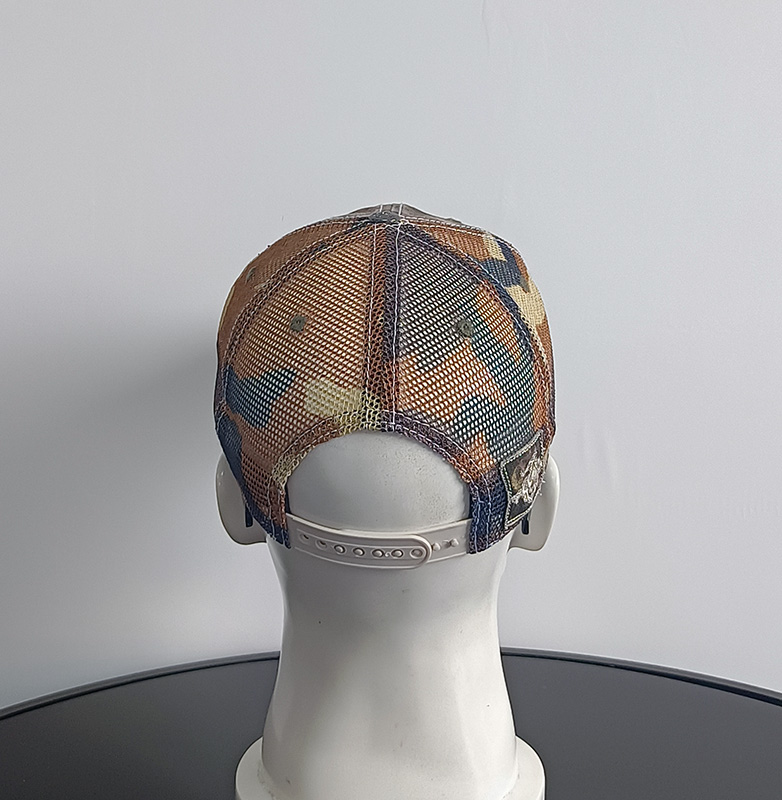 Daewen# washed cap with mesh back