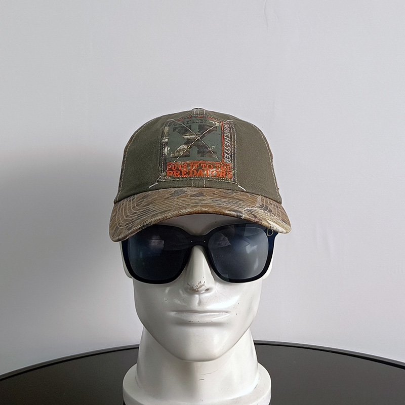 Daewen# washed cap with customized logo