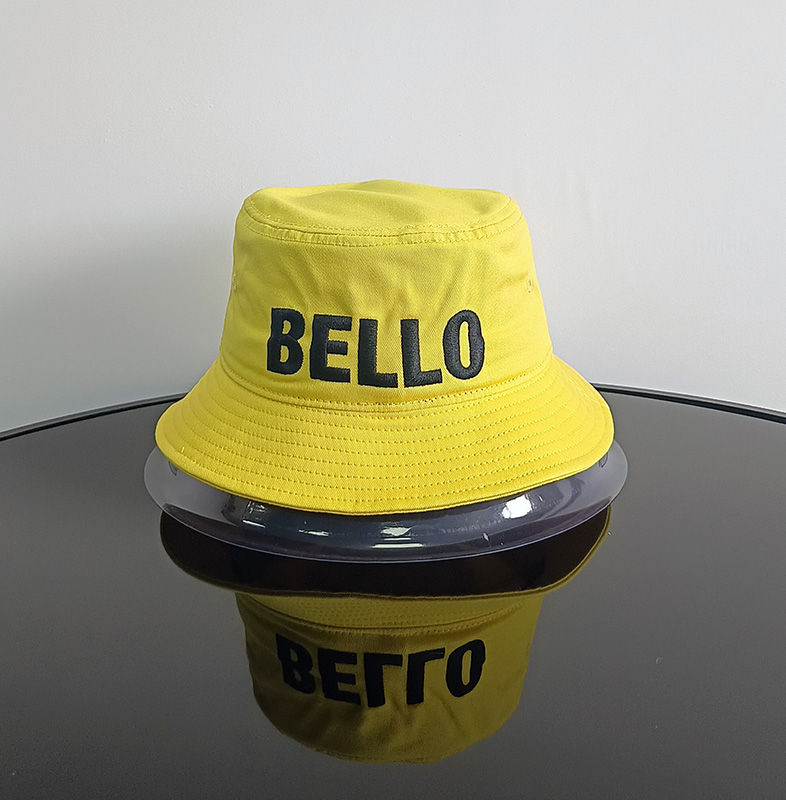 Daewen# bucket hat with embroidery cute Minion