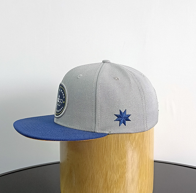 Daewen# snapback cap with embroidery pacth