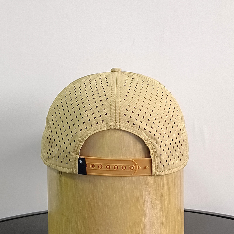 Daewen# snapback cap with embroidery and laser cutting