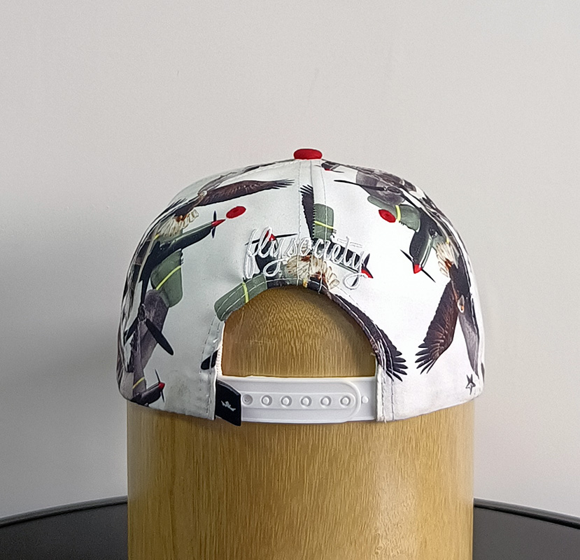 Daewen# snapback cap with embroidery and printing