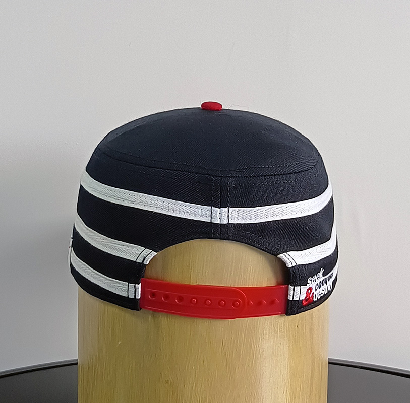 Daewen# snapback cap with patch