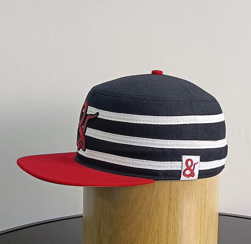 Daewen# snapback cap with patch
