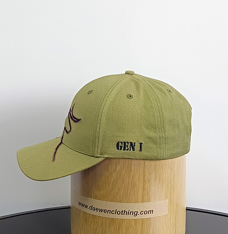 Daewen# baseball cap with embroidery