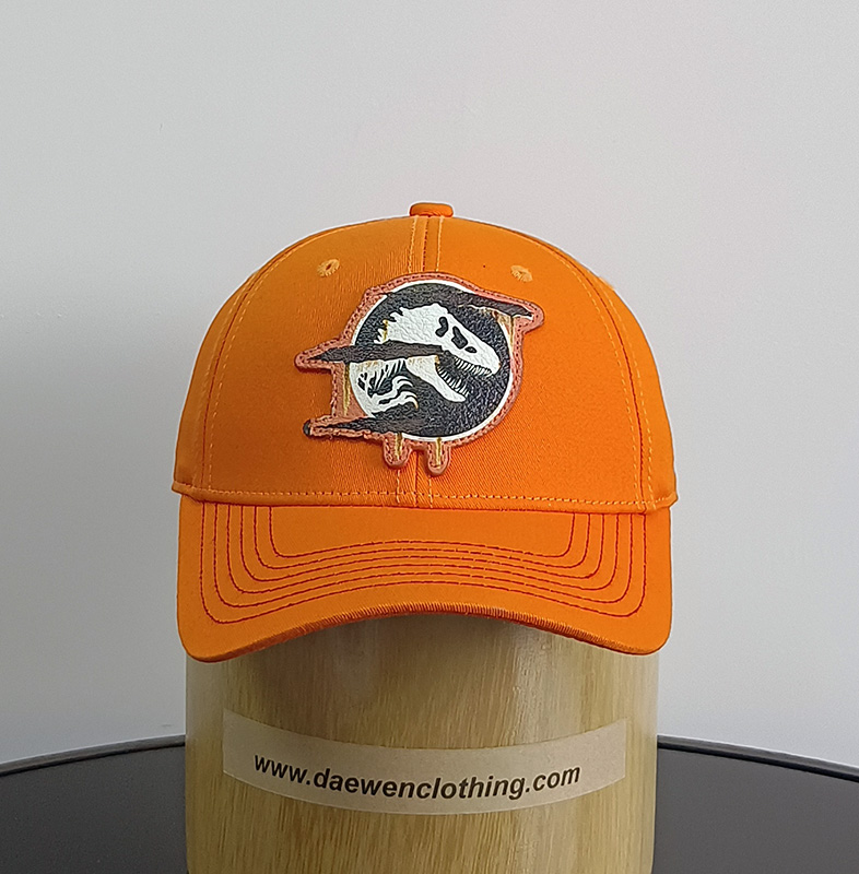 Daewen# baseball cap with leather patch
