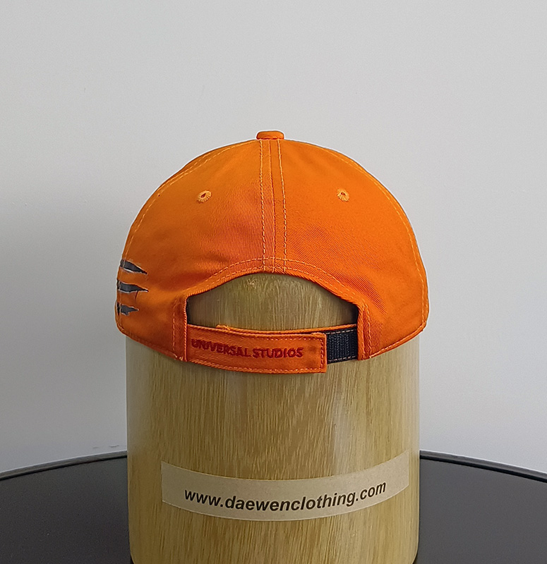 Daewen# baseball cap with leather patch