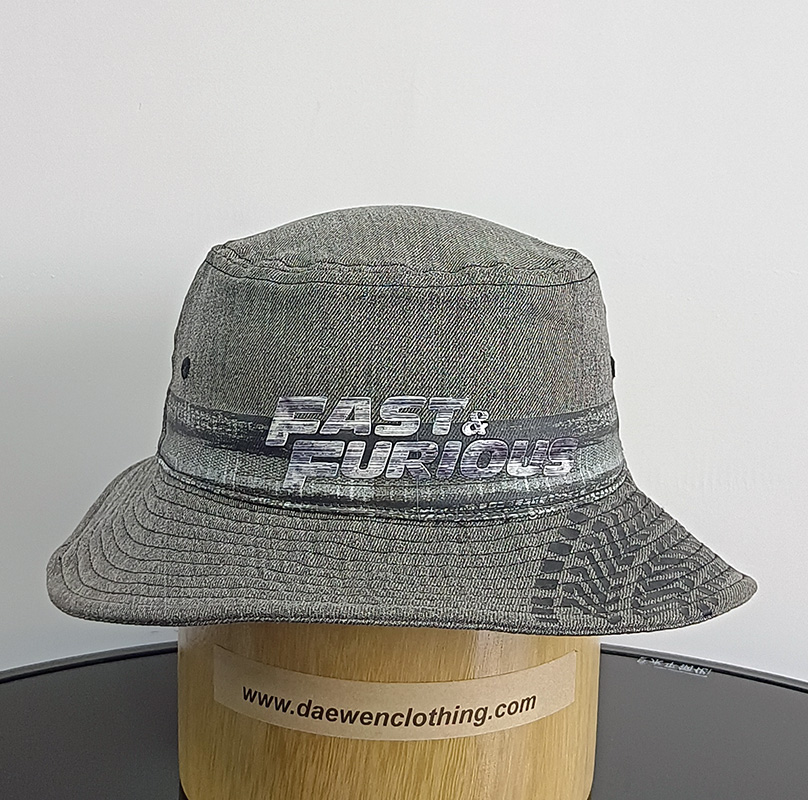 Daewen# bucket hat with digital printing
