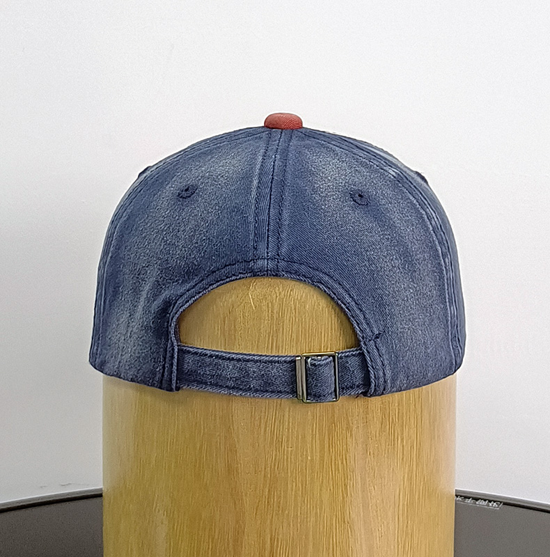 Daewen# washed cap with printing