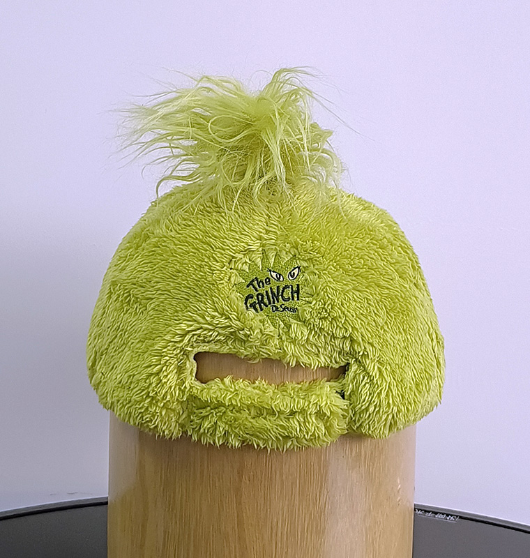 Daewen# baseball cap with plush and embroidery