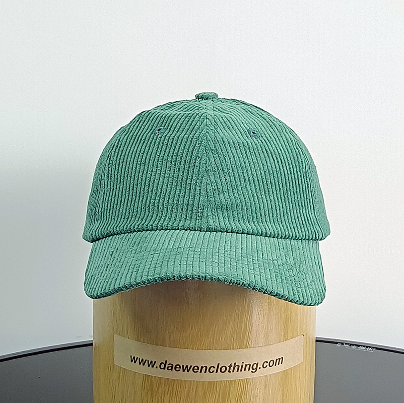 Daewen# baseball cap with corduroy fabric