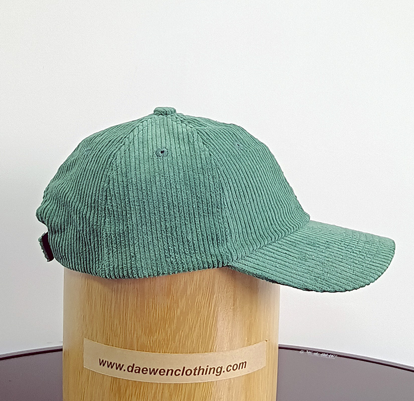 Daewen# baseball cap with corduroy fabric