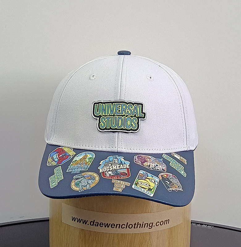 Daewen# baseball cap with rubber pacth