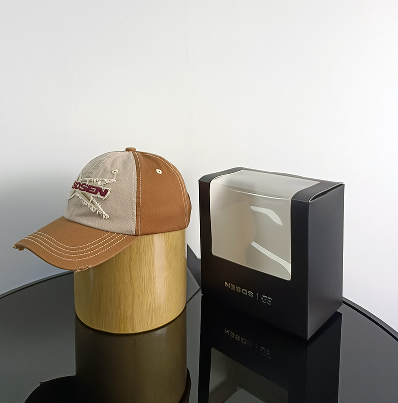 Daewen# baseball cap with custom packaging box