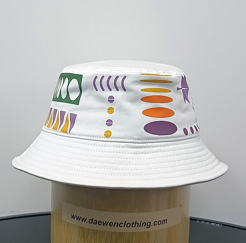 Daewen# bucket hat with digital printing