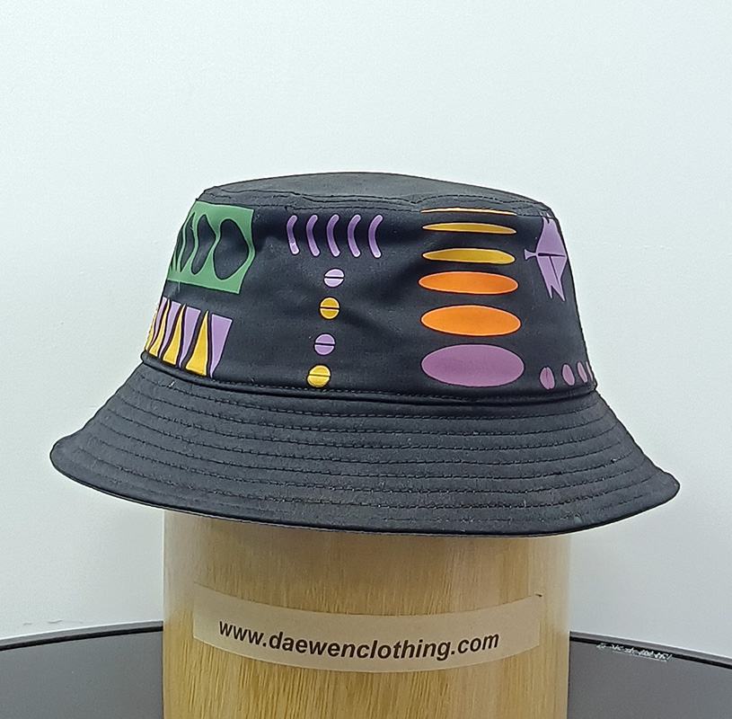 Daewen# bucket hat with digital printing