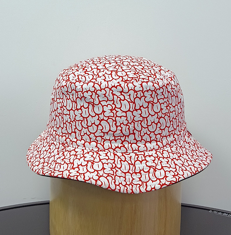 Daewen# bucket hat with embroidery