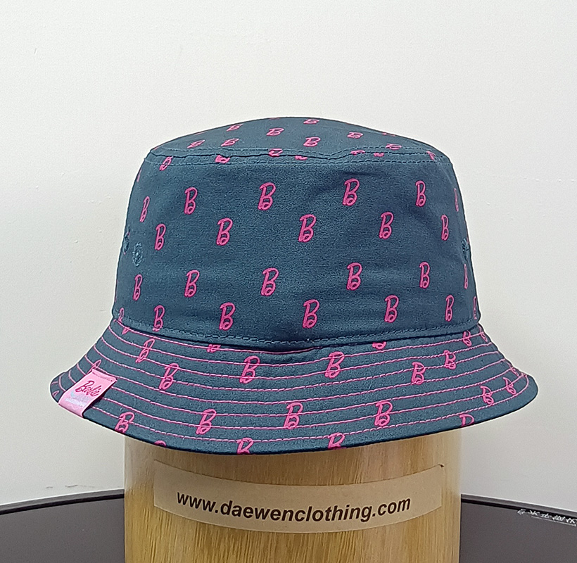 Daewen# bucket hat with digital printing