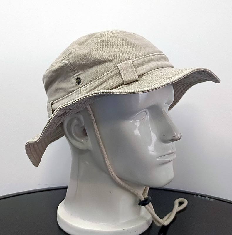 Daewen# bucket hat with shrink rope