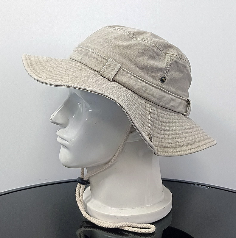 Daewen# bucket hat with shrink rope
