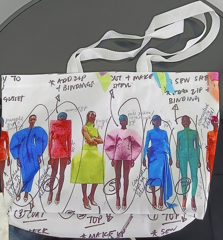 Daewen# bag with digital printing