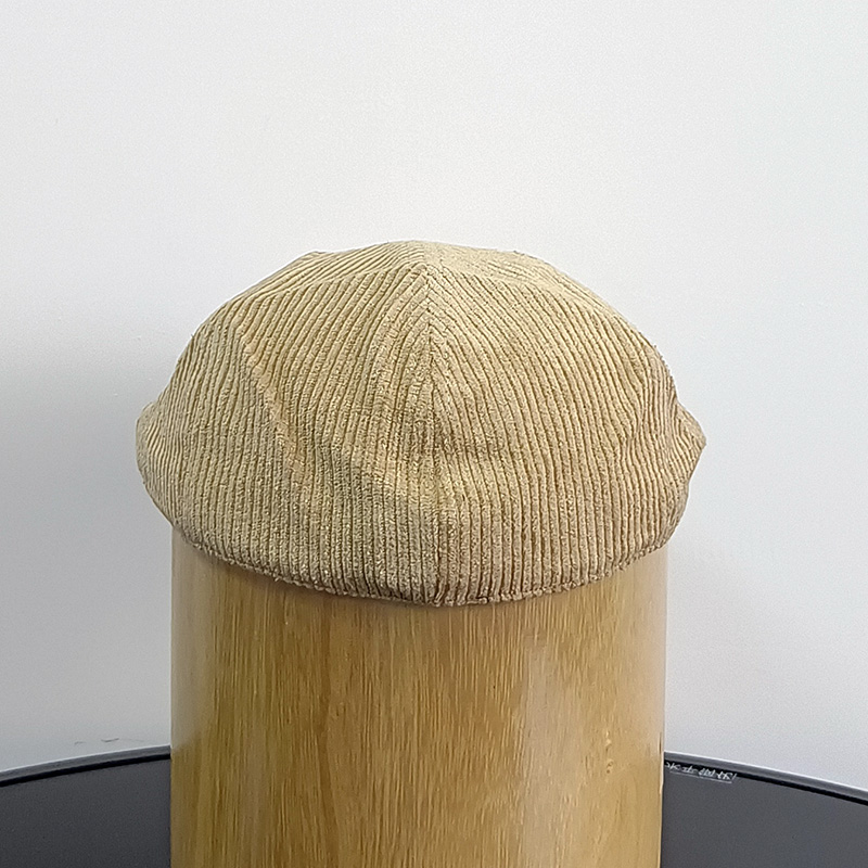 Daewen# classical hat with corduroy fabric