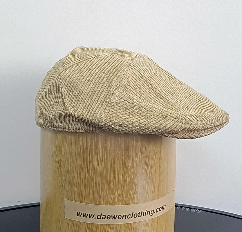 Daewen# classical hat with corduroy fabric