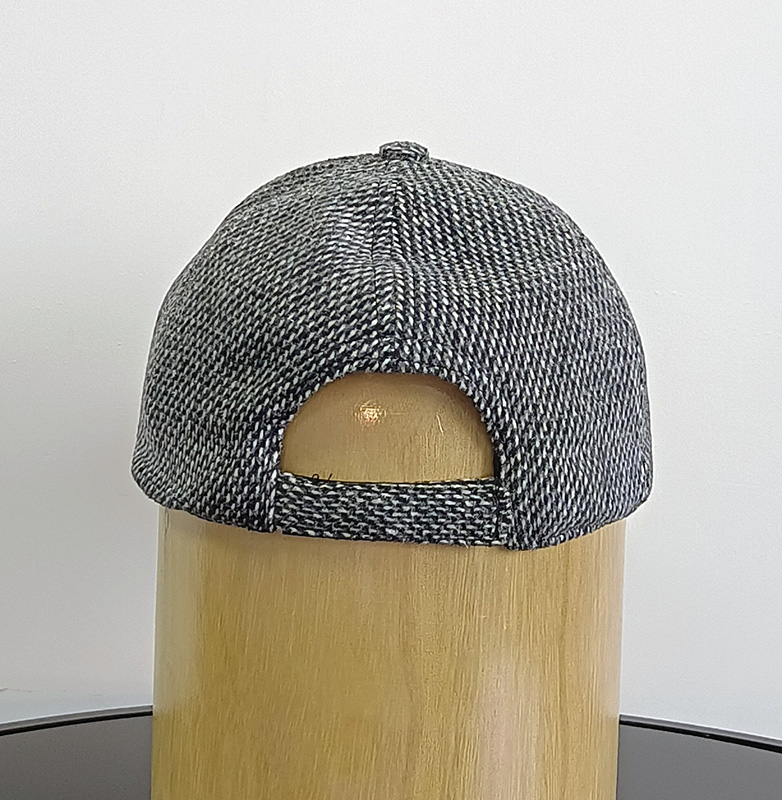 Daewen# classical hat with tweed fabric
