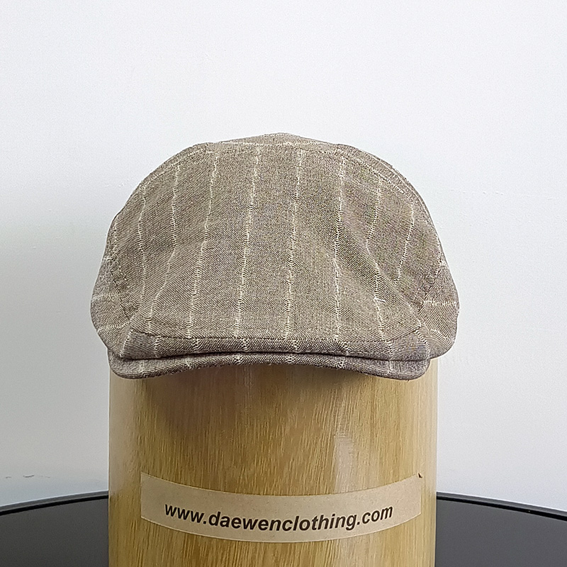 Daewen# classical hat with linen fabric