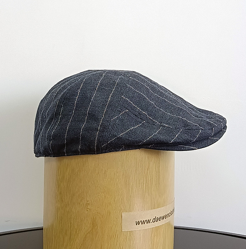 Daewen# classical hat with linen fabric