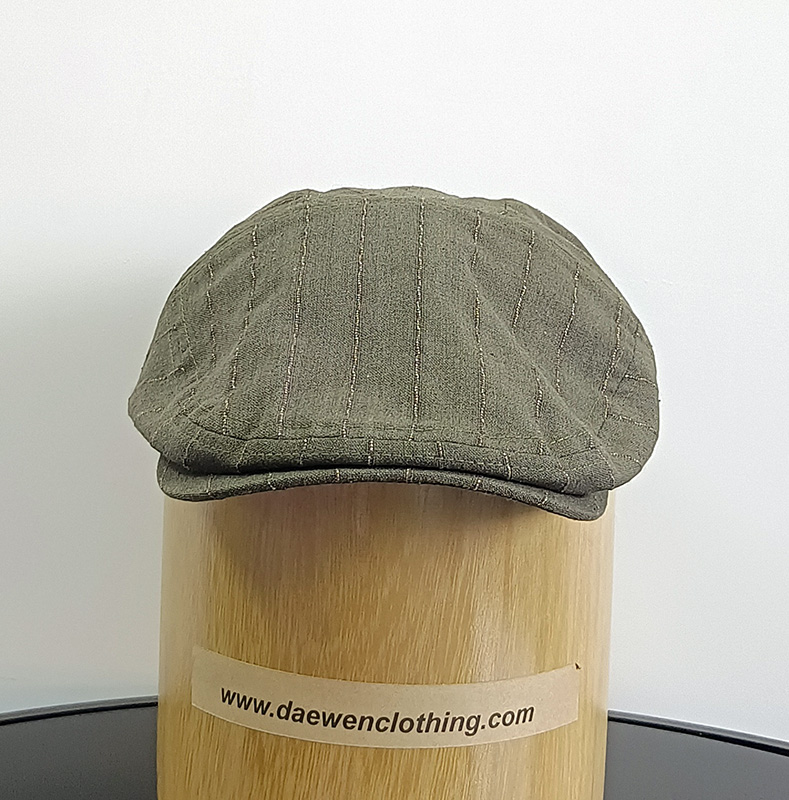 Daewen# classical hat with linen fabric