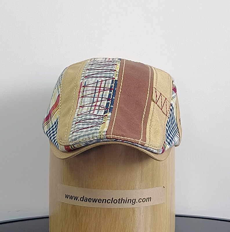 Daewen# classical hat with cotton fabric