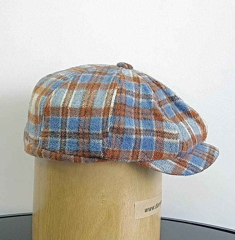 Daewen# classical hat with tweed fabric
