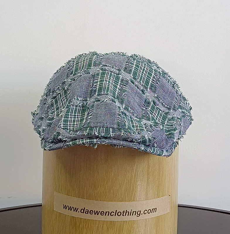 Daewen# classical hat with cotton fabric
