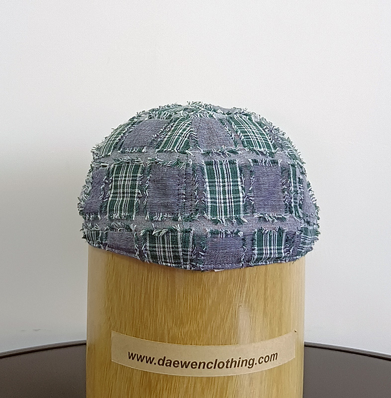 Daewen# classical hat with cotton fabric