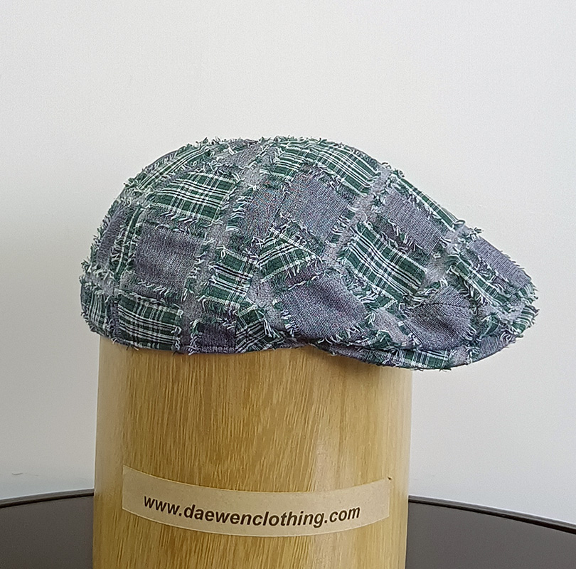Daewen# classical hat with cotton fabric